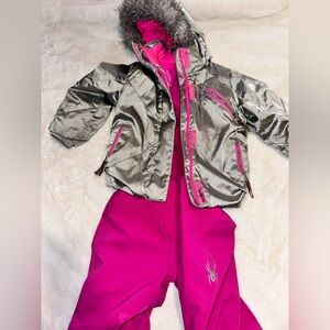 Toddlers Spyder snowsuit